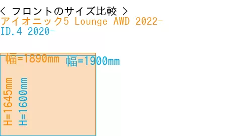 #アイオニック5 Lounge AWD 2022- + ID.4 2020-